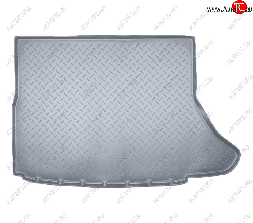 2 659 р. Коврик багажника Norplast Unidec  Lexus CT200h  A10 (2011-2013) дорестайлинг (Цвет: серый)  с доставкой в г. Керчь