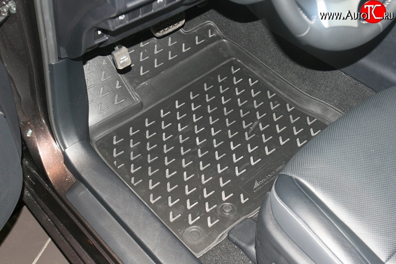 4 949 р. Коврики в салон Element 4 шт. (полиуретан) Lexus CT200h A10 дорестайлинг (2011-2013)  с доставкой в г. Керчь