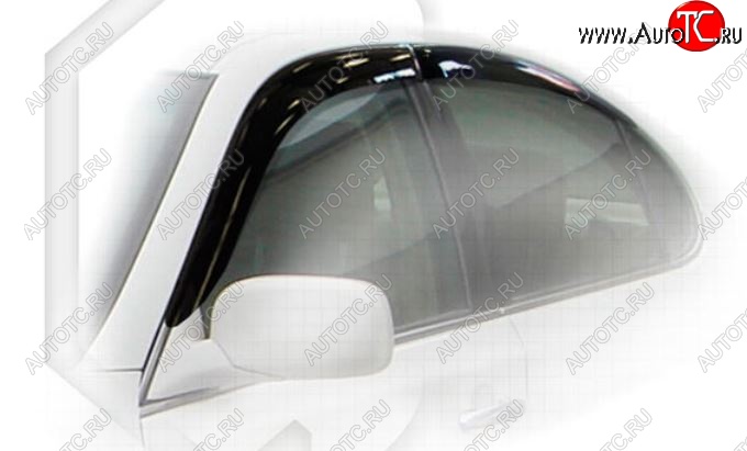1 999 р. Дефлектора окон CA-Plastiс Lexus ES300 XV30 дорестайлинг (2001-2003) (Classic полупрозрачный, Без хром.молдинга)  с доставкой в г. Керчь