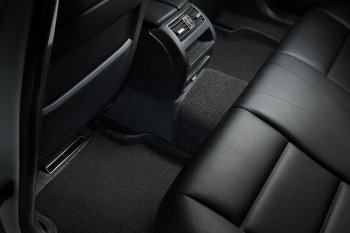5 699 р. Коврики в салон SEINTEX 3D ВОРС (комплект) Lexus ES350 XV70 дорестайлинг (2018-2021) (Цвет: черный)  с доставкой в г. Керчь. Увеличить фотографию 2