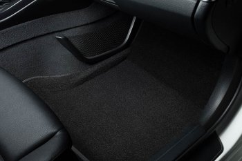 5 699 р. Коврики в салон SEINTEX 3D ВОРС (комплект) Lexus ES350 XV70 дорестайлинг (2018-2021) (Цвет: черный)  с доставкой в г. Керчь. Увеличить фотографию 4