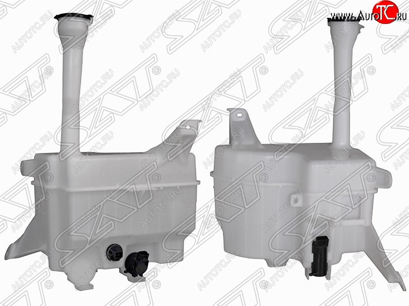 5 449 р. Бачок омывателей SAT (с мотором омывателя фар и датчиком уровня) Toyota Camry XV50 дорестайлинг (2011-2014)  с доставкой в г. Керчь