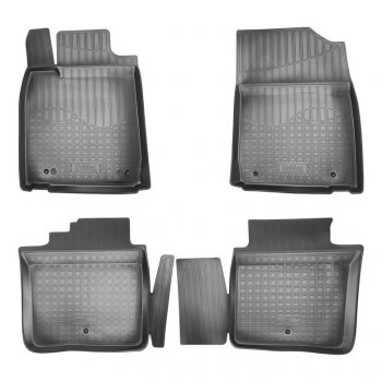 Комплект ковриков в салон Norplast Unidec Lexus ES250  XV60 - ES300h  XV60 (Цвет: черный)