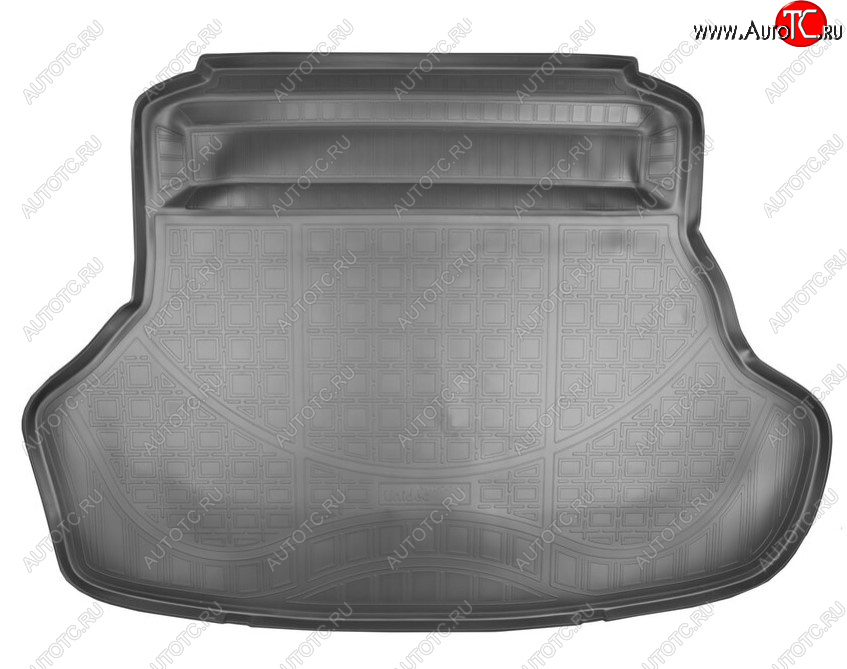 2 159 р. Коврик в багажник Norplast Unidec Lexus ES250 XV60 дорестайлинг (2012-2015) (Цвет: черный)  с доставкой в г. Керчь