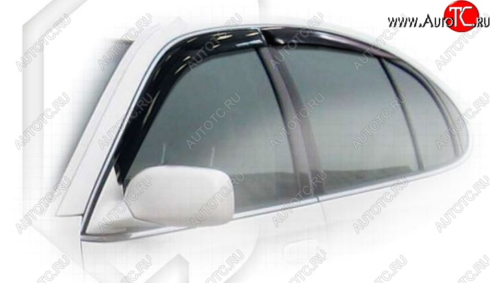1 999 р. Дефлектора окон CA-Plastiс  Lexus GS300  S160 (1997-2001) дорестайлинг (Classic полупрозрачный, Без хром.молдинга)  с доставкой в г. Керчь
