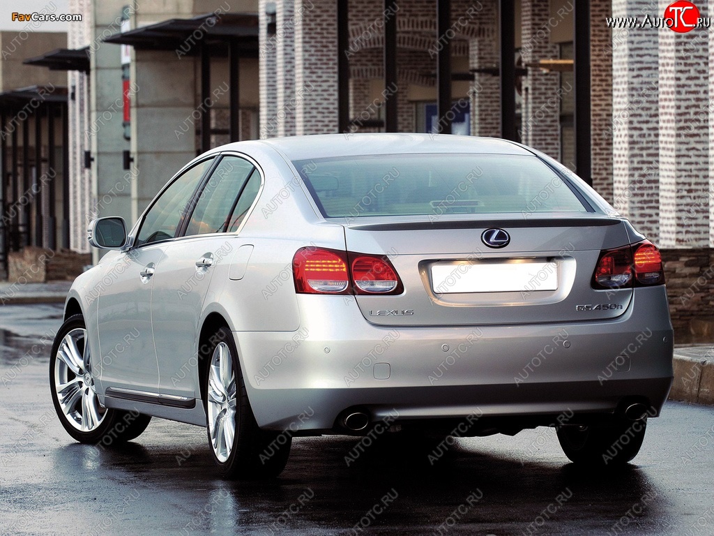 4 849 р. Лип спойлер F SPORT Lexus GS300 S190 дорестайлинг (2005-2006) (Неокрашенный)  с доставкой в г. Керчь