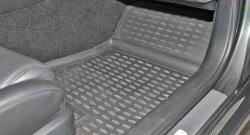 9 699 р. Коврики в салон Element 4 шт. (полиуретан) Lexus GS300 S190 рестайлинг (2007-2012) (Серый)  с доставкой в г. Керчь. Увеличить фотографию 2