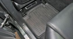 9 699 р. Коврики в салон Element 4 шт. (полиуретан) Lexus GS300 S190 рестайлинг (2007-2012) (Серый)  с доставкой в г. Керчь. Увеличить фотографию 3