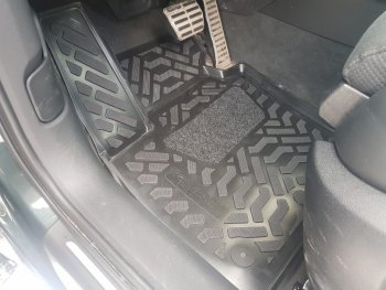 Комплект ковриков в салон Aileron 3D (с подпятником) Lexus GX460  J150 (2009-2013) дорестайлинг