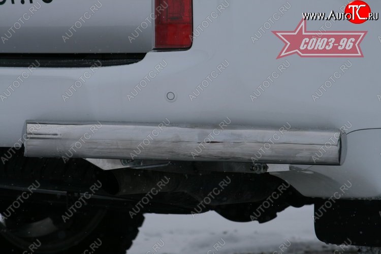 19 034 р. Защита заднего бампера из боковых уголков Souz-96 (d76) Lexus GX460 J150 дорестайлинг (2009-2013)  с доставкой в г. Керчь