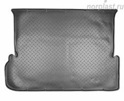 Коврик в багажник Norplast Unidec (7 мест) Lexus GX460  J150 (2009-2013) дорестайлинг (Цвет: черный)