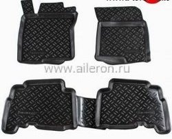 Коврики в салон Aileron 4 шт. (полиуретан) Lexus GX460  J150 (2009-2013), Toyota Land Cruiser Prado  J150 (2009-2013)