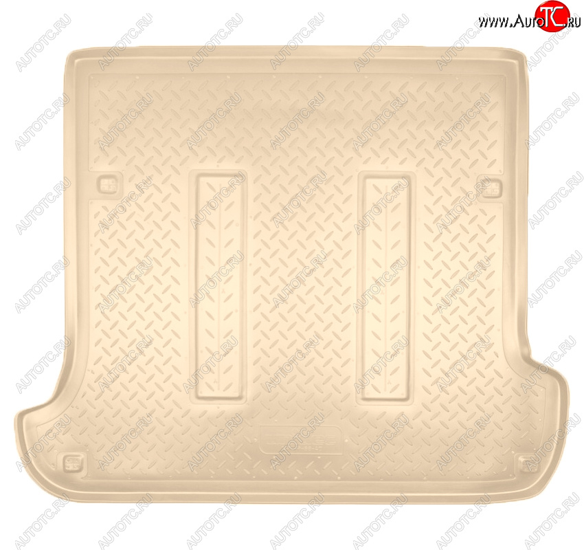 2 359 р. Коврик багажника Norplast Unidec  Lexus GX470  J120 (2002-2007), Toyota Land Cruiser Prado  J120 (2002-2009) (Цвет: бежевый)  с доставкой в г. Керчь