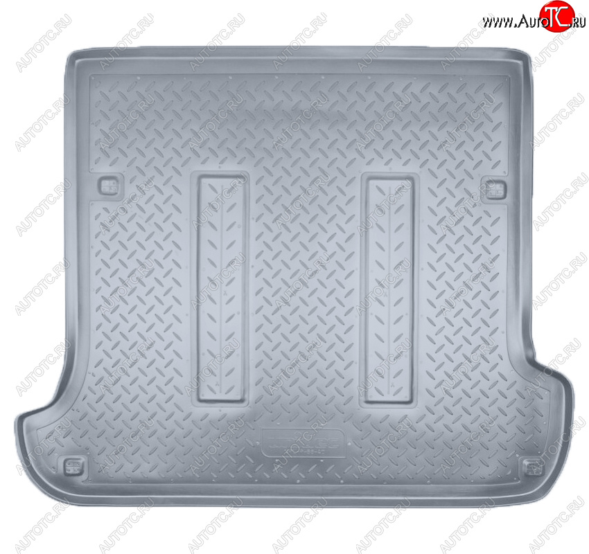 2 359 р. Коврик багажника Norplast Unidec  Lexus GX470  J120 (2002-2007), Toyota Land Cruiser Prado  J120 (2002-2009) (Цвет: серый)  с доставкой в г. Керчь