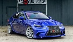 7 799 р. Клыки на передний бампер Tuning-Sport Lexus IS250 XE30 седан дорестайлинг (2013-2016) (Неокрашенная)  с доставкой в г. Керчь. Увеличить фотографию 5
