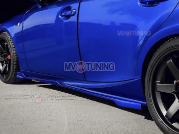 15 499 р. Накладки на пластиковые пороги (сплиттеры) MV-tuning Lexus IS250 XE30 седан дорестайлинг (2013-2016) (Неокрашенные)  с доставкой в г. Керчь. Увеличить фотографию 3