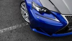 1 299 р. Реснички на фары Tuning-Sport Lexus IS250 XE30 седан дорестайлинг (2013-2016) (Неокрашенные)  с доставкой в г. Керчь. Увеличить фотографию 8