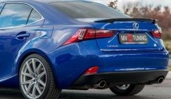 5 899 р. Лип спойлер Tuning-Sport  Lexus IS250  XE30 седан (2013-2016) дорестайлинг (Неокрашенный)  с доставкой в г. Керчь. Увеличить фотографию 4
