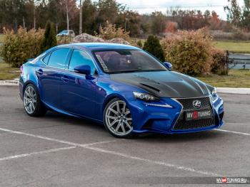 53 999 р. Капот F-SPORT Lexus IS250 XE30 седан дорестайлинг (2013-2016) (Неокрашенный)  с доставкой в г. Керчь. Увеличить фотографию 2