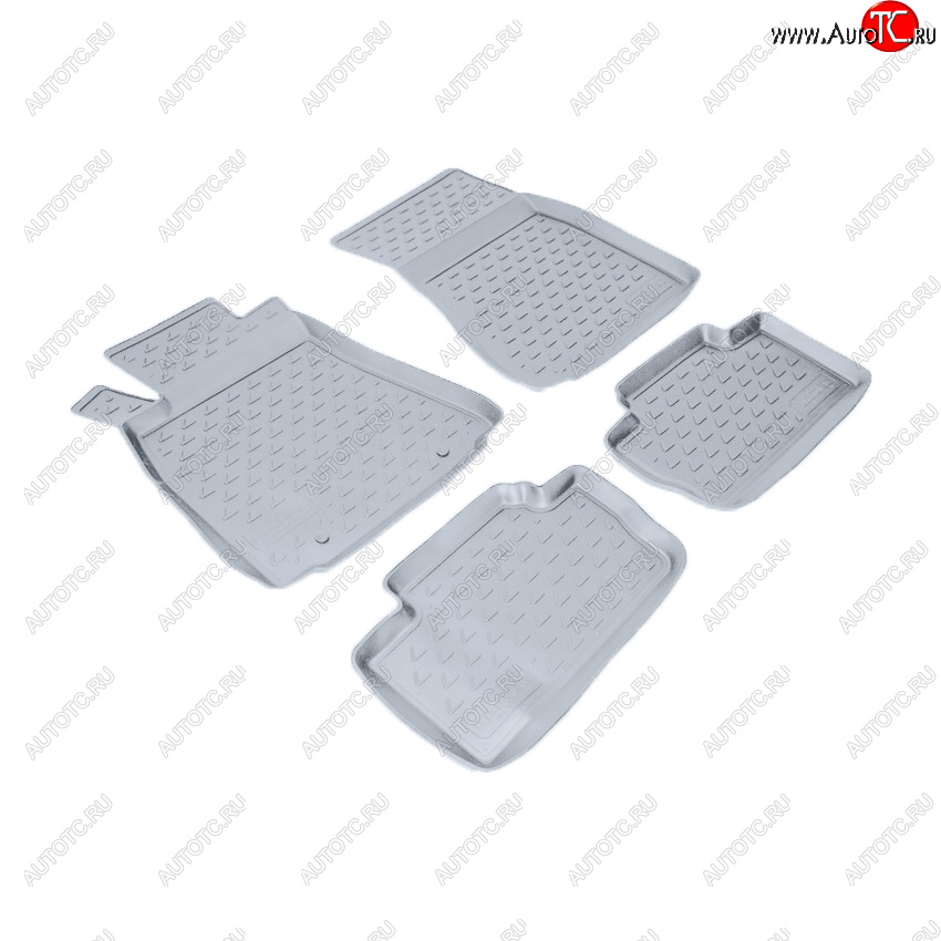 3 499 р. Коврики салона Norplast Unidec  Lexus IS250  XE20 - IS350  XE20 (Цвет: серый)  с доставкой в г. Керчь