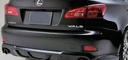 7 999 р. Накладка на задний бампер CT Lexus IS250 XE20 седан дорестайлинг (2005-2013) (Неокрашенная)  с доставкой в г. Керчь. Увеличить фотографию 2