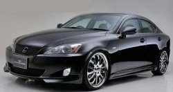 8 599 р. Пороги накладки CT Lexus IS250 XE20 седан дорестайлинг (2005-2013) (Неокрашенные)  с доставкой в г. Керчь. Увеличить фотографию 2