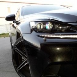 1 999 р. Реснички на фары JT  Lexus IS250  XE20 (2005-2013) седан дорестайлинг (Неокрашенные)  с доставкой в г. Керчь. Увеличить фотографию 2