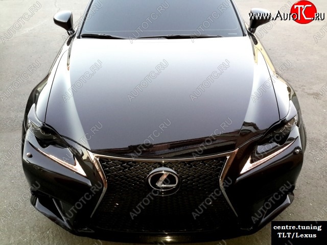 1 999 р. Реснички на фары JT  Lexus IS250  XE20 (2005-2013) седан дорестайлинг (Неокрашенные)  с доставкой в г. Керчь