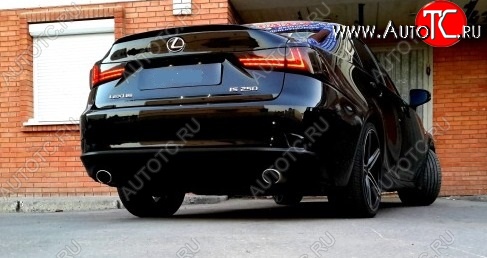 4 849 р. Лип спойлер JT Lexus IS250 XE20 седан дорестайлинг (2005-2013) (Неокрашенный)  с доставкой в г. Керчь