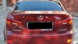 4 699 р. Лип спойлер F-SPORT Lexus IS250 XE20 седан дорестайлинг (2005-2013) (Неокрашенный)  с доставкой в г. Керчь. Увеличить фотографию 2