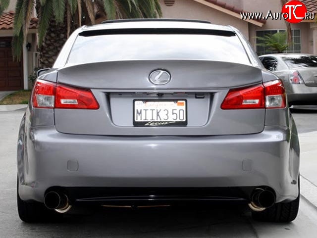 6 649 р. Лип спойлер WALD SPORTS LINE Lexus IS250 XE20 седан дорестайлинг (2005-2013) (Неокрашенный)  с доставкой в г. Керчь