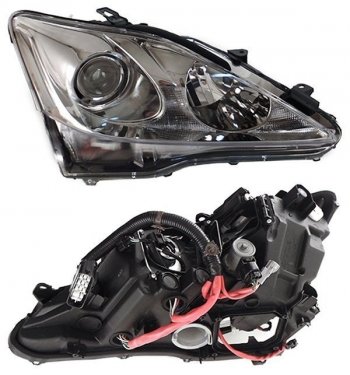 Правая передняя фара SAT (под ксенон) Lexus IS250  XE20 (2005-2013) седан дорестайлинг