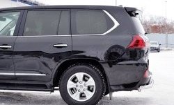 17 849 р. Защита заднего бампера (Ø63 мм, нержавейка, NOT F-SPORT/HERITAGE) SLITKOFF  Lexus LX450d  J200 - LX570  J200  с доставкой в г. Керчь. Увеличить фотографию 3