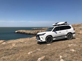 54 999 р. Юбка переднего бампера HEMMES Lexus LX570 J200 2-ой рестайлинг (2015-2022) (Неокрашенная)  с доставкой в г. Керчь. Увеличить фотографию 8
