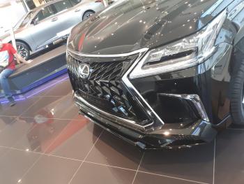 54 999 р. Юбка переднего бампера HEMMES Lexus LX570 J200 2-ой рестайлинг (2015-2022) (Неокрашенная)  с доставкой в г. Керчь. Увеличить фотографию 9