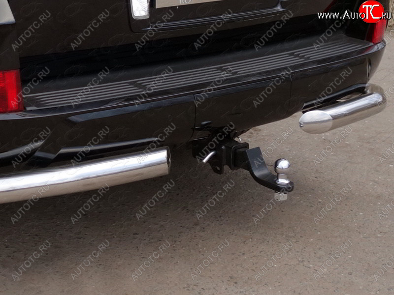 15 699 р. Фаркоп (тягово-сцепное устройство) TCC Lexus LX450d J200 2-ой рестайлинг (2015-2022) (оцинкованный, шар Е нержавейка)  с доставкой в г. Керчь