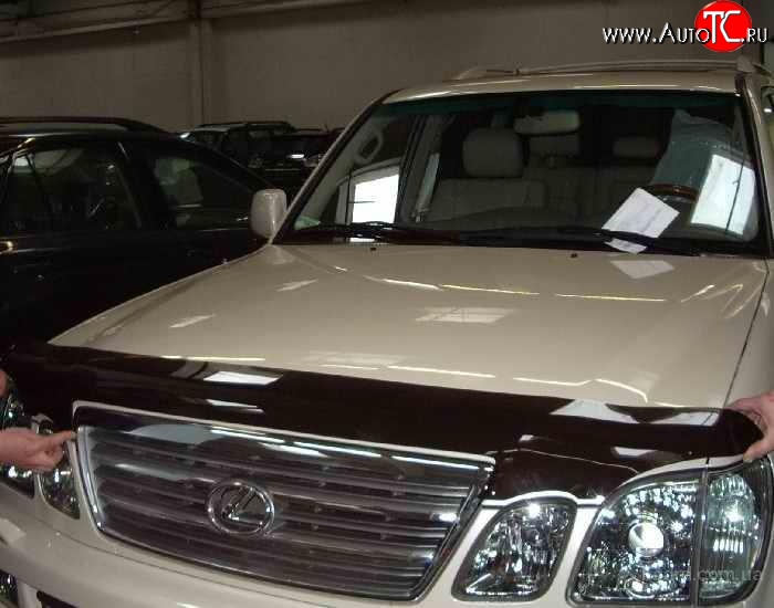 3 689 р. Дефлектор капота NovLine Lexus LX470 J100 дорестайлинг (1998-2002)  с доставкой в г. Керчь