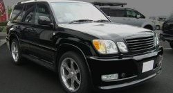 18 749 р. Передний бампер ELFORD Lexus LX470 J100 дорестайлинг (1998-2002) (Неокрашенный)  с доставкой в г. Керчь. Увеличить фотографию 2