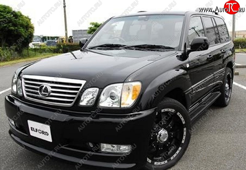 18 749 р. Передний бампер ELFORD Lexus LX470 J100 дорестайлинг (1998-2002) (Неокрашенный)  с доставкой в г. Керчь