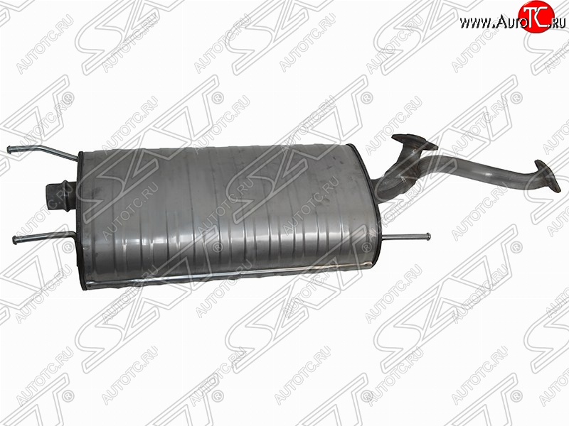 9 399 р. Глушитель (средняя часть) SAT (2UZ-FE)  Lexus LX470  J100 (1998-2002), Toyota Land Cruiser  100 (1998-2007)  с доставкой в г. Керчь
