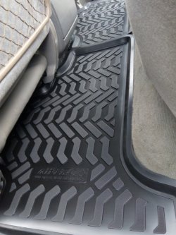 1 799 р. Коврики в салон Aileron 3D Toyota Land Cruiser 100 дорестайлинг (1998-2002)  с доставкой в г. Керчь. Увеличить фотографию 4