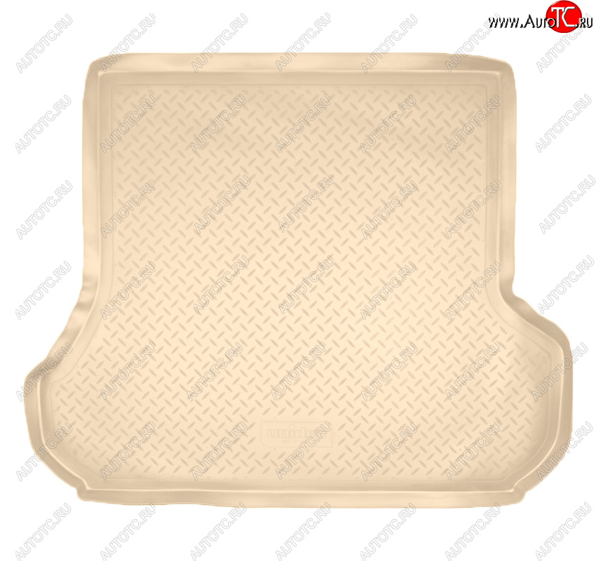 2 779 р. Коврик багажника Norplast Unidec (5 мест)  Lexus LX470  J100 (1998-2002), Toyota Land Cruiser  100 (1998-2007) (Цвет: бежевый)  с доставкой в г. Керчь