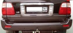 10 249 р. Фаркоп Лидер Плюс (до 2000 кг) Toyota Land Cruiser 100 2-ой рестайлинг (2005-2007) (Без электропакета)  с доставкой в г. Керчь. Увеличить фотографию 2
