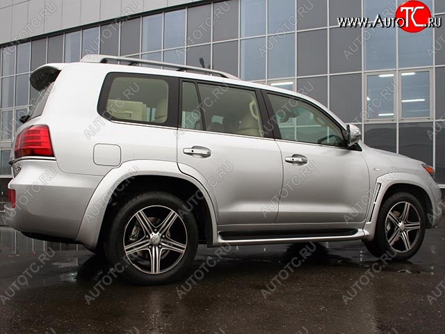 17 499 р. Накладки на колёсные арки GOLDMAN DAMD Lexus LX570 J200 дорестайлинг (2007-2012) (Неокрашенные)  с доставкой в г. Керчь