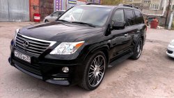 15 349 р. Накладки на колёсные арки JAOS Lexus LX570 J200 дорестайлинг (2007-2012) (Неокрашенные)  с доставкой в г. Керчь. Увеличить фотографию 4