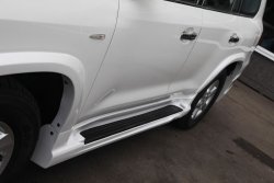 15 349 р. Накладки на колёсные арки WALD BLACK BISON Lexus LX570 J200 дорестайлинг (2007-2012) (Неокрашенные)  с доставкой в г. Керчь. Увеличить фотографию 3