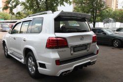 15 349 р. Накладки на колёсные арки WALD BLACK BISON Lexus LX570 J200 дорестайлинг (2007-2012) (Неокрашенные)  с доставкой в г. Керчь. Увеличить фотографию 4
