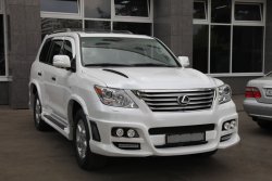 15 349 р. Накладки на колёсные арки WALD BLACK BISON Lexus LX570 J200 дорестайлинг (2007-2012) (Неокрашенные)  с доставкой в г. Керчь. Увеличить фотографию 5