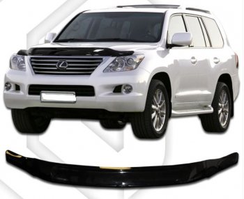 Дефлектор капота CA-Plastic Lexus LX570 J200 дорестайлинг (2007-2012)