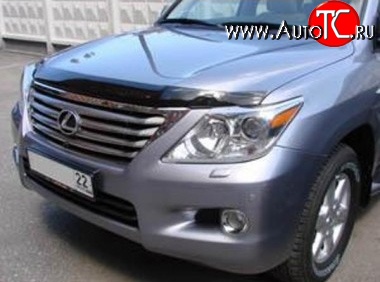 3 689 р. Дефлектор капота NovLine Lexus LX570 J200 дорестайлинг (2007-2012) с доставкой в г. Керчь Увеличить фотографию 1 3 689 р. Дефлектор капота NovLine Lexus LX570 J200 дорестайлинг (2007-2012) с доставкой в г. Керчь